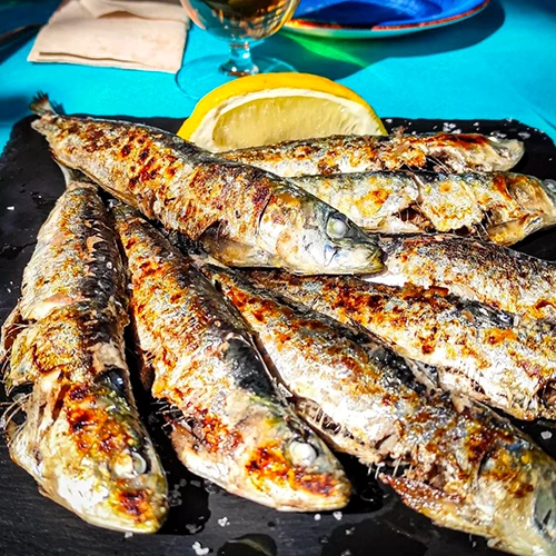 plato de sardinas