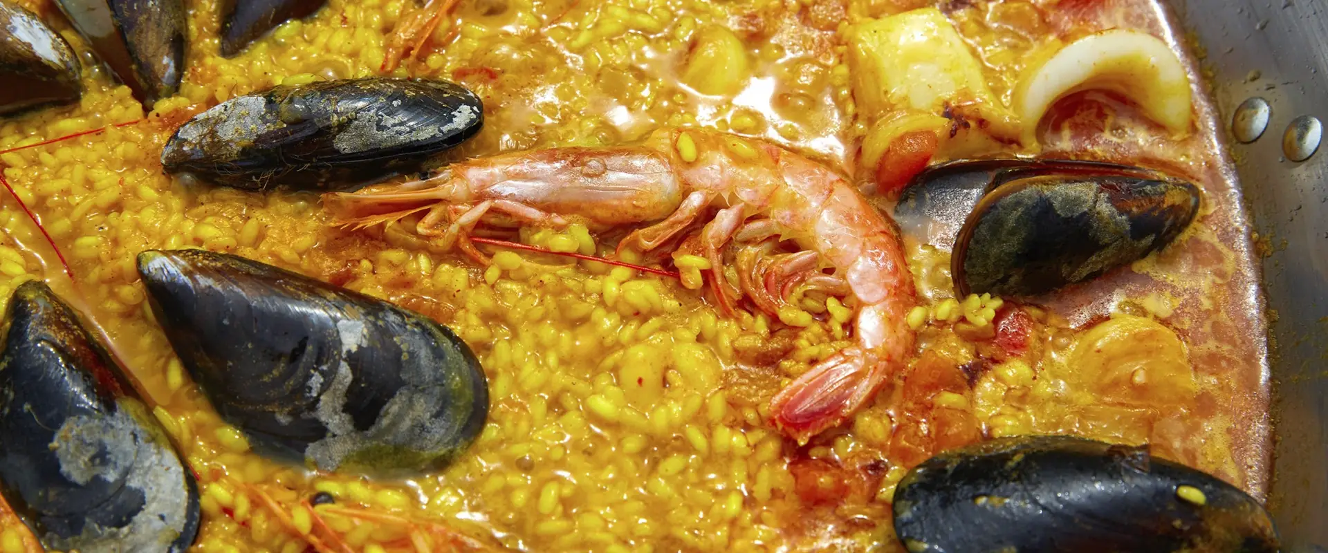 Paella de marisco